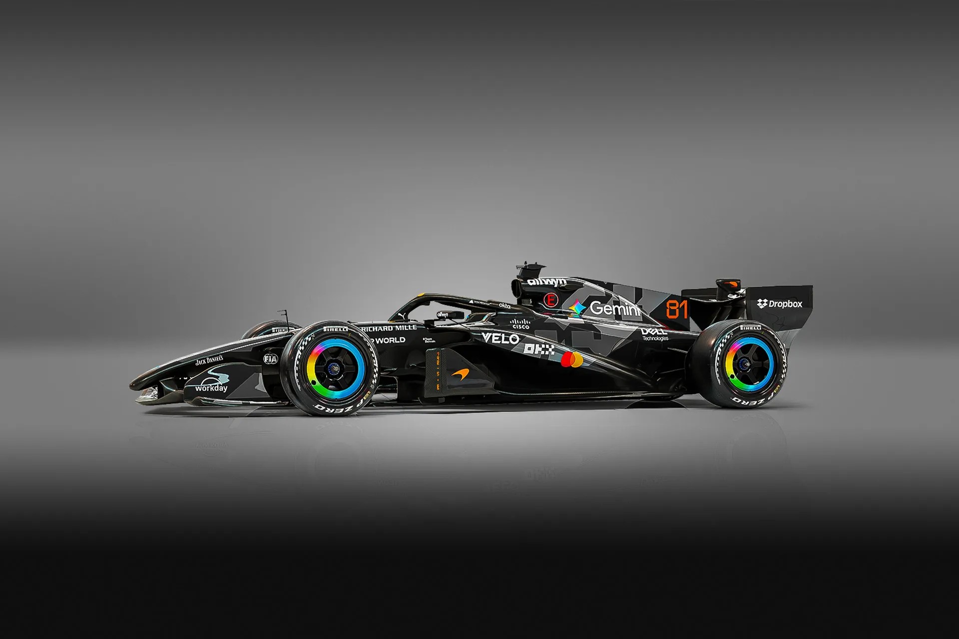 McLaren revela pintura especial para testes secretos da F1 2026