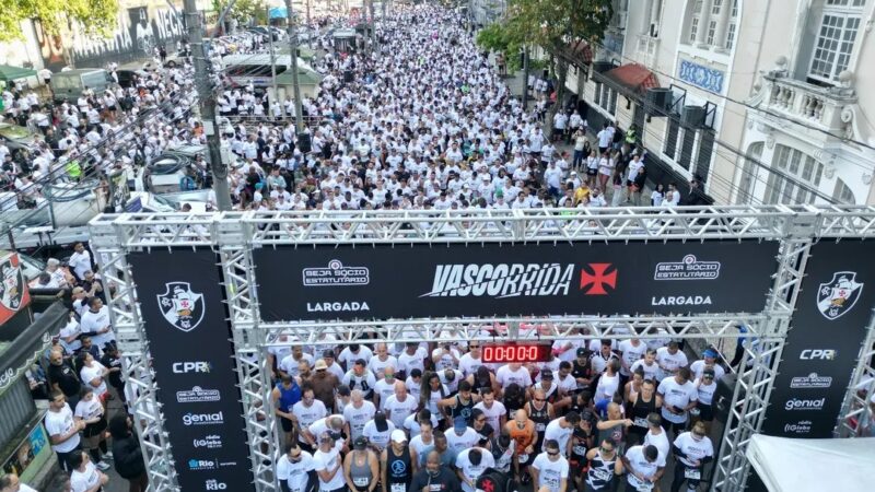 Corrida de rua promovida pelo Vasco chega a Vitória em 2026