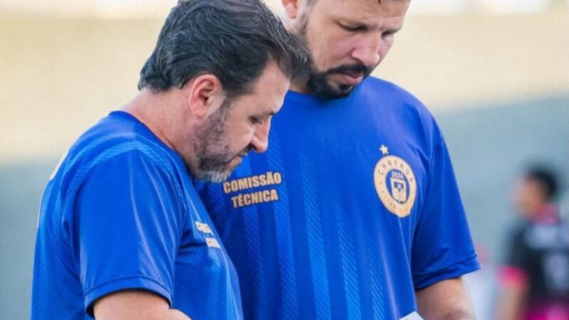 Paulinho Mingau assume o comando do Chapada após saída de Júnior Madeira