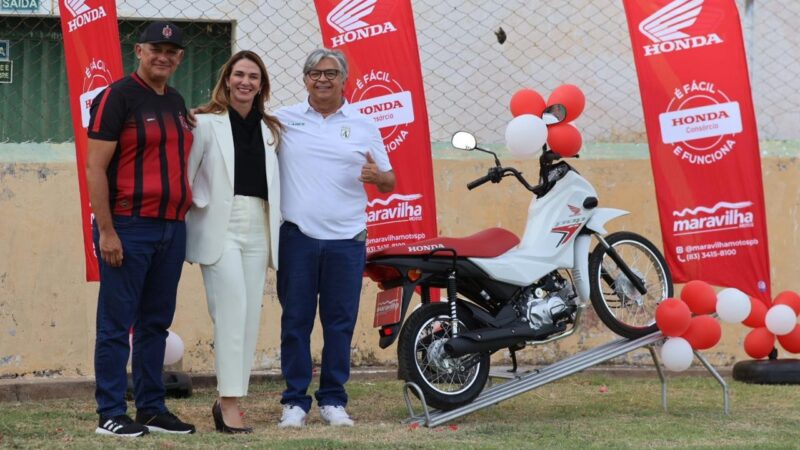 Campeão em campo e reforço fora dele: Sousa leva moto como prêmio ao conquistar a Recopa Paraibana