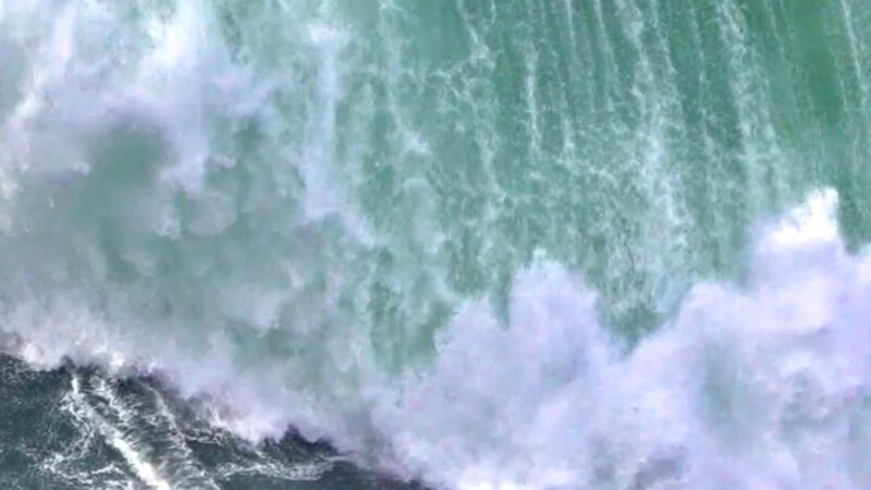 Surfista brasileiro relata queda sofrida em onda gigante em Nazaré: “Uma avalanche”