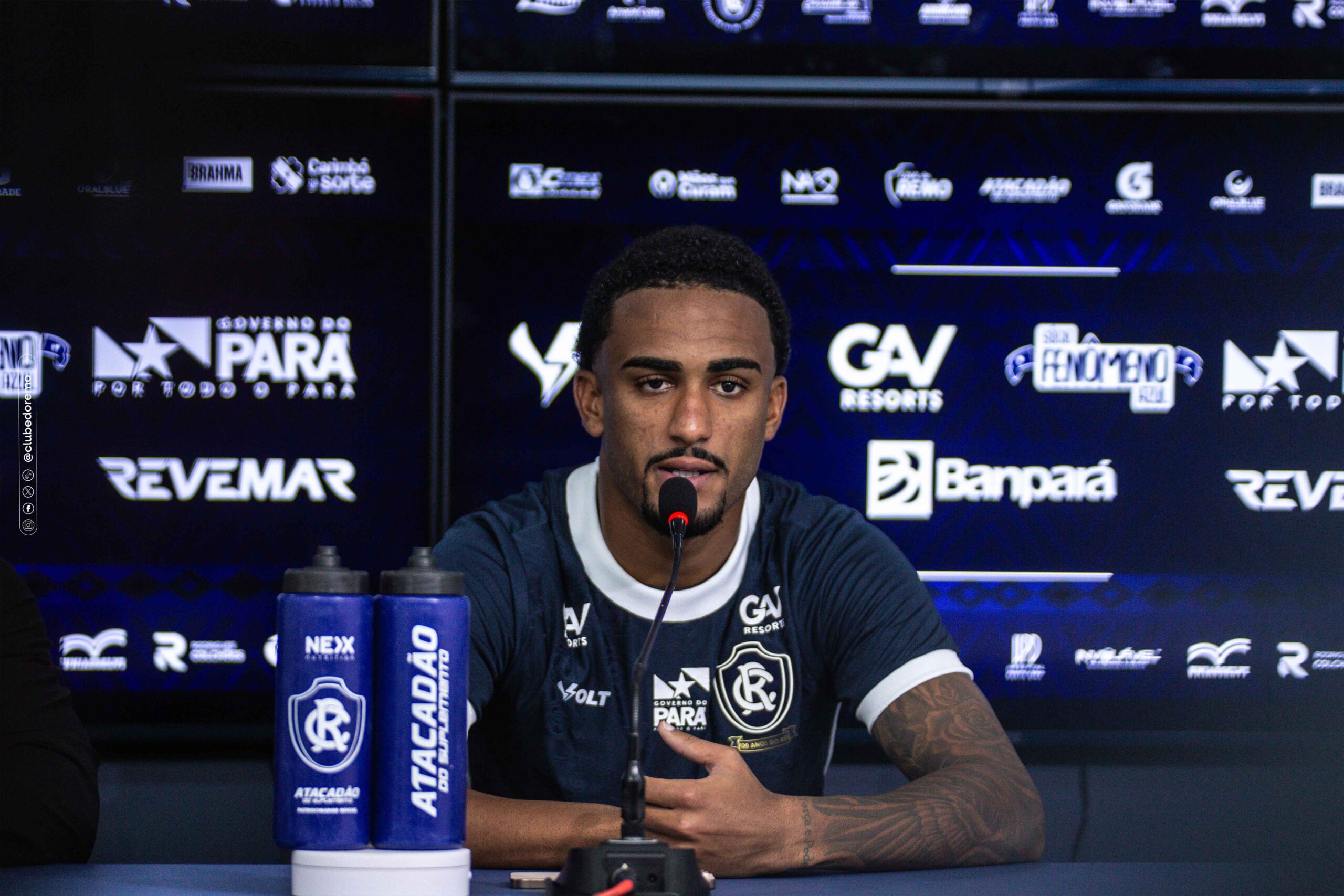 Remo anuncia renovação de contrato com zagueiro Kayky Almeida