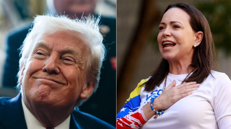 Nobel diz que prêmio da Paz não pode mudar de dono após Corina Machado sugerir entregá-lo a Trump