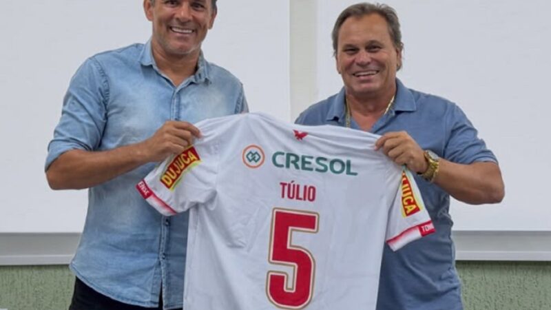 Lembra dele? Ex-volante Túlio Guerreiro será diretor de futebol de time da elite do Mineiro