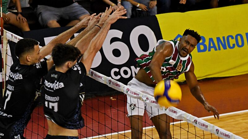 Fluminense vence o Mogi Vôlei de virada e emenda sexta vitória seguida na Superliga B