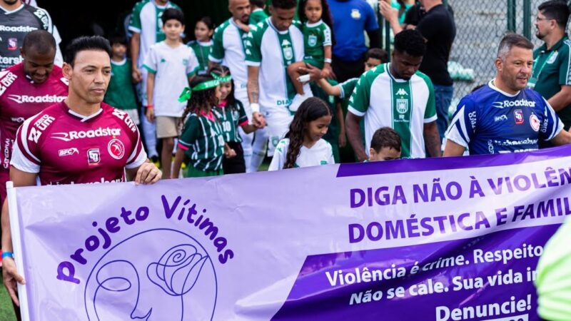 Ricardo Oliveira e Washington estiveram juntos no DF, em jogo do Candangão