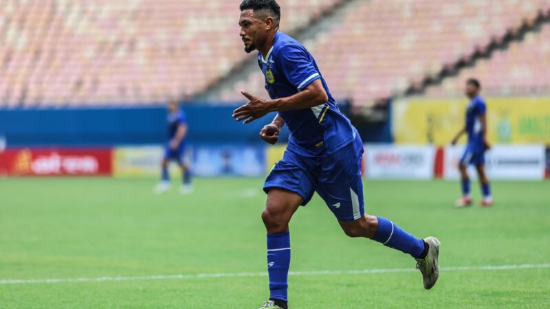 Artilheiro e vice-campeão estadual, Hernane Brocador está de volta ao Nacional-AM