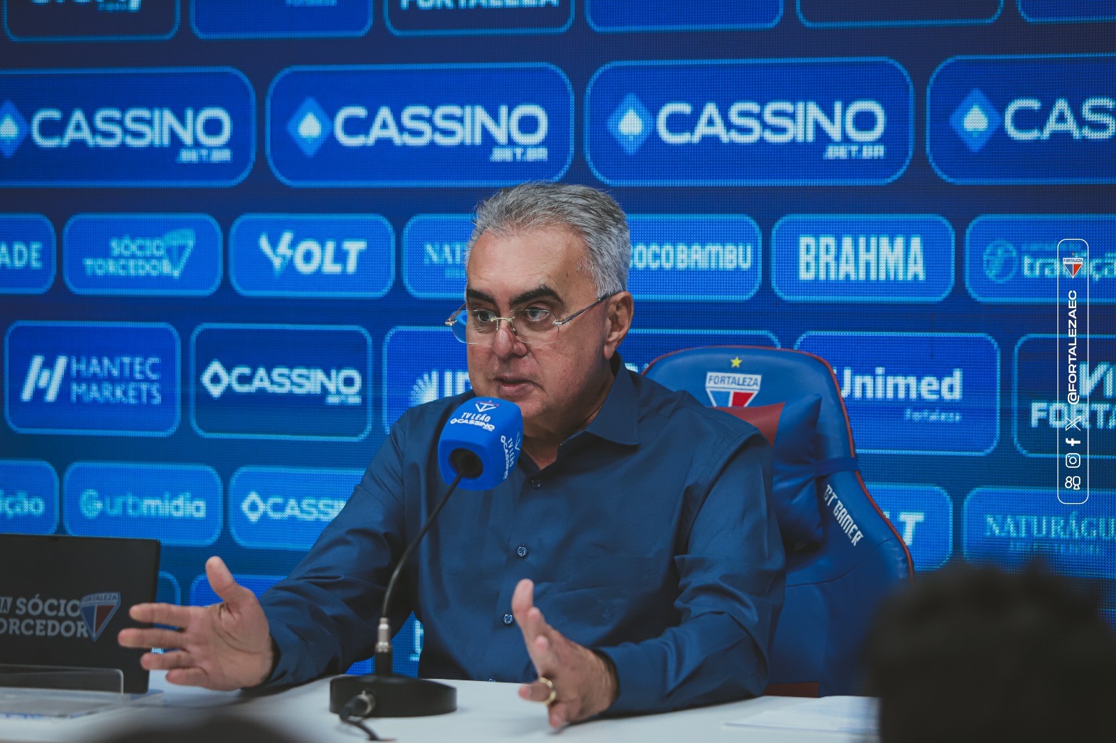 Papellin explica saída do Fortaleza e expõe bastidores: folha inchada, mercado difícil e impasses