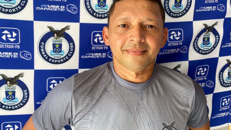 Manu traça meta de colocar o Pombal na Série D e prepara despedida no estádio da sua cidade