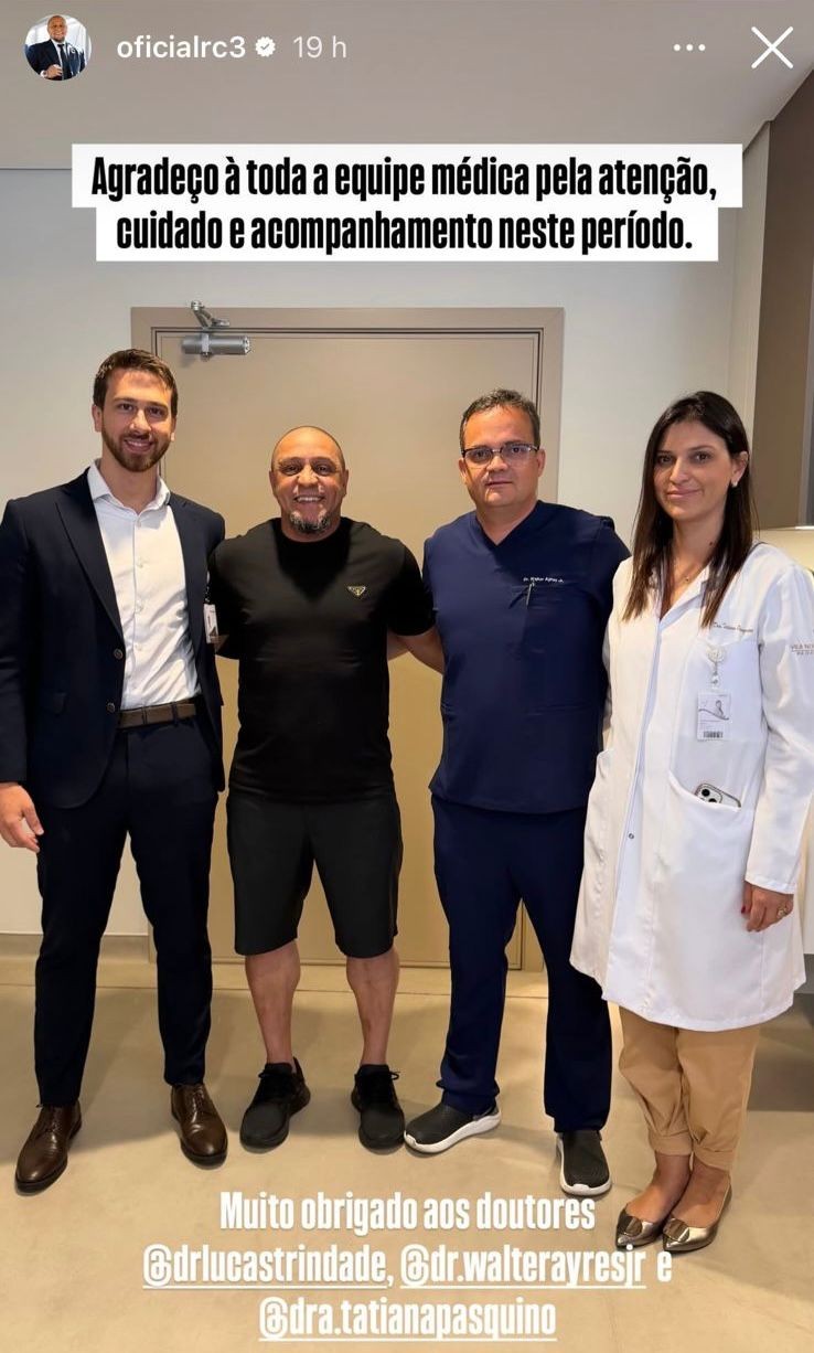 Roberto Carlos recebe alta de hospital depois de passar por cirurgia de emergência no coração