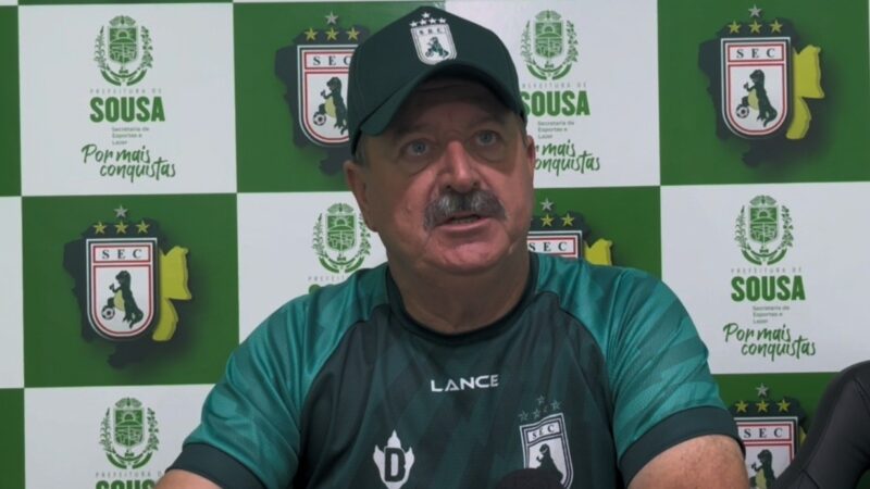 Sousa ajusta detalhes finais e agenda último amistoso antes do Paraibano