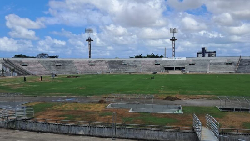 Governo reforça posicionamento e assegura gramado do Almeidão apto para a abertura do Paraibano