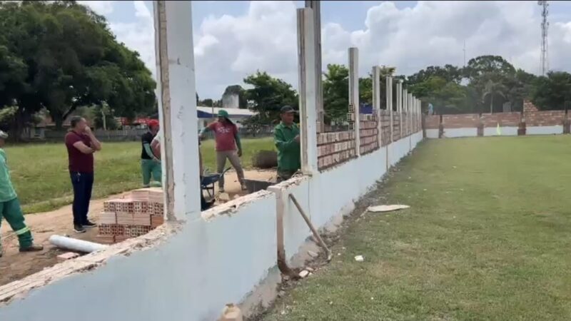 Prefeitura de Belterra realiza adequações para Dedecão receber jogos da primeira divisão do Parazão 2026