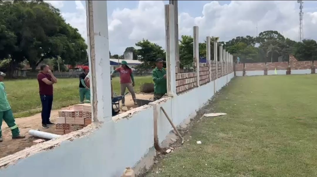 Prefeitura de Belterra realiza adequações para Dedecão receber jogos da primeira divisão do Parazão 2026