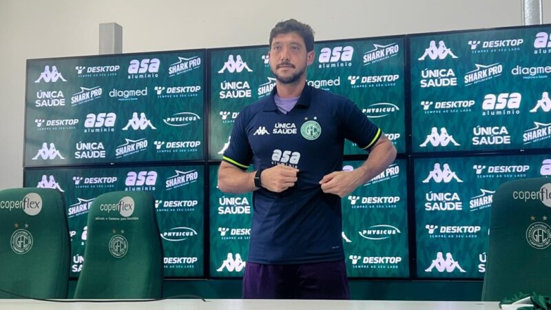 Caíque França cita passagem pela Ponte e foca em novo ciclo no Guarani: “Chego aqui para subir”