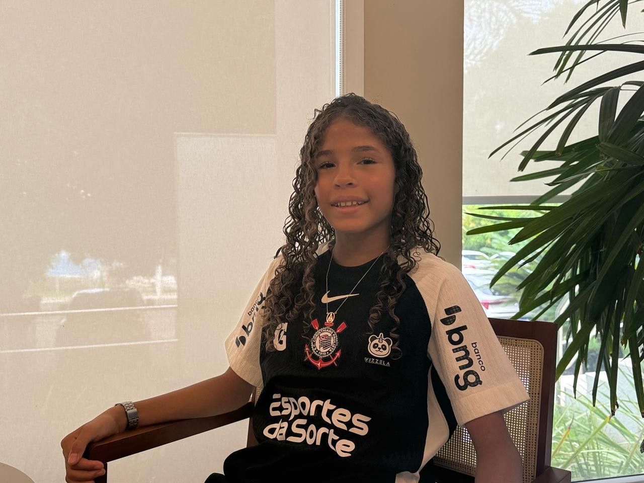 Do Piauí ao Corinthians: conheça Sophia Pitbull, atleta mirim que sonha em vestir a camisa da Seleção