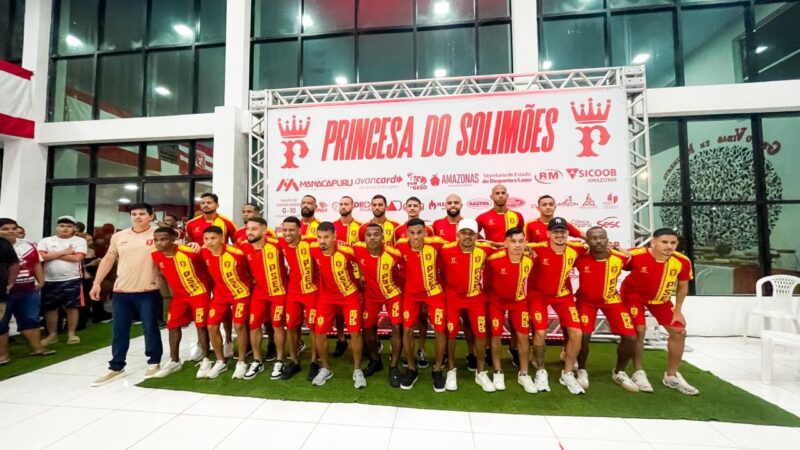 Princesa do Solimões apresenta elenco  para o Barezão 2026