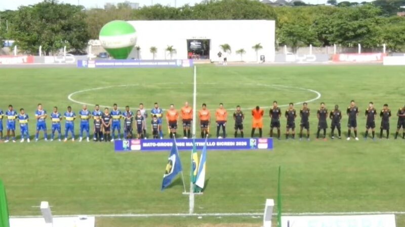 Nova Mutum e Sport Sinop empatam na estreia do Mato-grossense