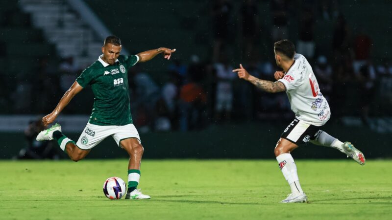 Matheus Costa lamenta gol no fim e cita reconstrução do Guarani: “Fica o aprendizado”