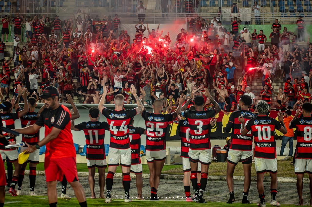 Estatísticas do Campinense 2026: jogos, gols, assistências e cartões