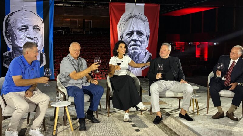 Felipão & Abel, o encontro: parceria de ídolos de Grêmio e Inter é regada a vinho com churrasco
