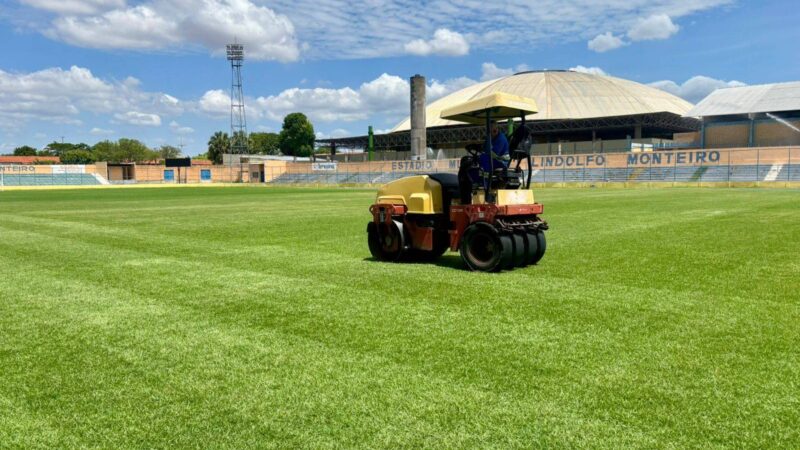 📸 FOTOS: veja imagens atuais do estádio Lindolfo Monteiro após troca do gramado