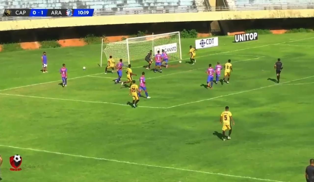 Inacreditável FC?  Thiago perde gol incrível na estreia do Tocantinense; veja lance