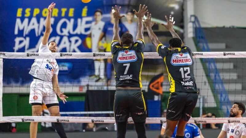 Praia Clube domina Guarulhos, vence 3ª seguida e cola nos líderes da Superliga Masculina