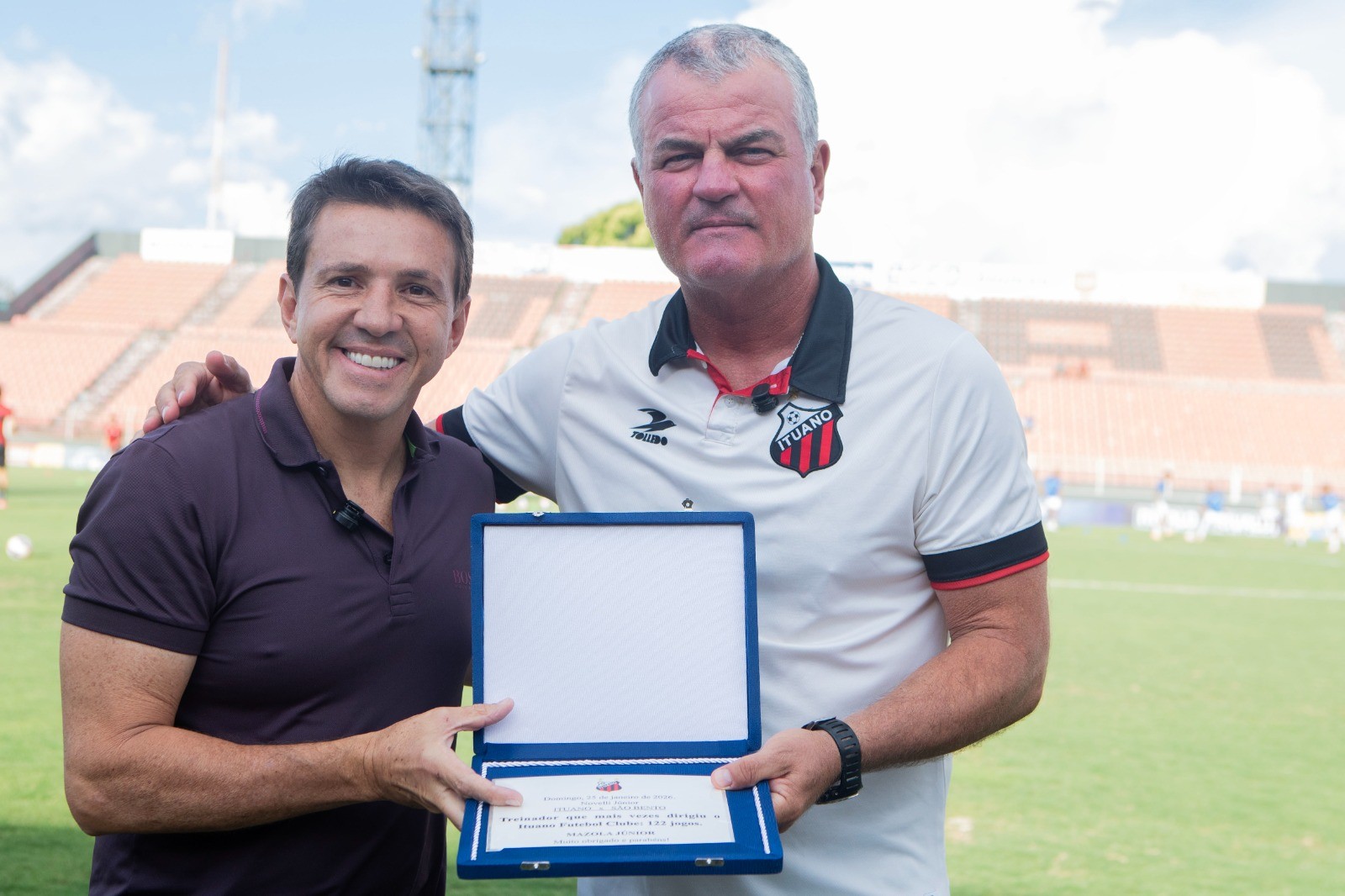Mazola passa a ser o técnico com mais jogos pelo Ituano na história: “O sentimento é de querer mais”