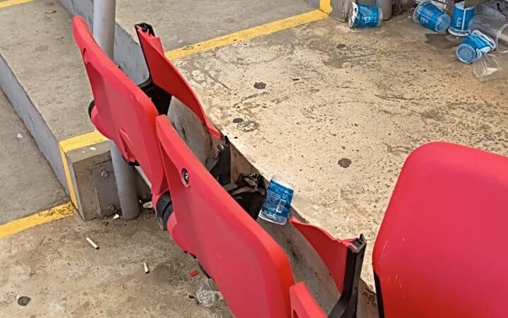 Inter contabiliza prejuízo com danos no Gre-Nal e tem até banco de reservas do Grêmio quebrado