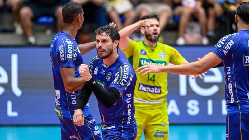 Bruninho dá show nos aces, e Campinas vai à semi da Copa Brasil com virada sobre o Sesi