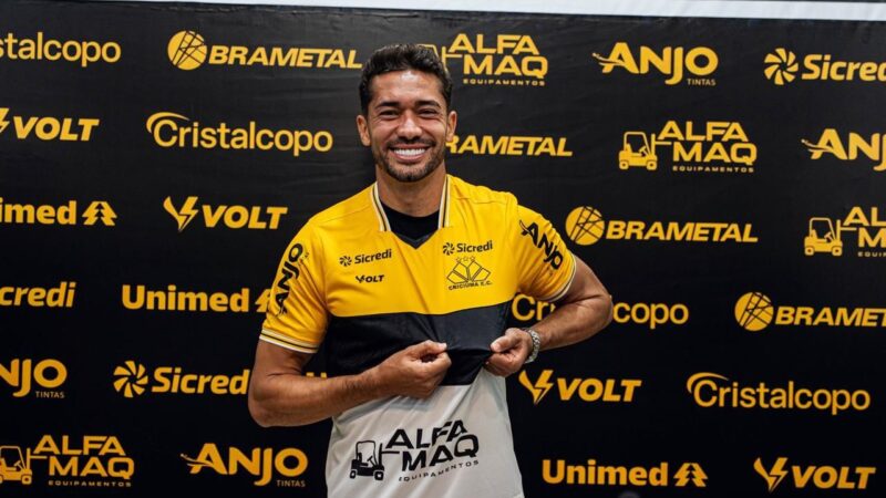 Jean Irmer projeta longo prazo no Criciúma e brinca sobre força em casa: “Torcedor é muito chato”
