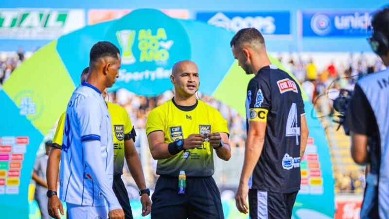 Federação Alagoana divulga o nome do árbitro do clássico CSA x CRB