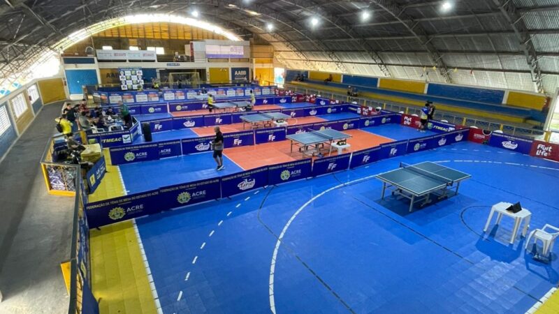 Abertura do Acreano de Tênis de Mesa tem datas definidas; inscrições até 19 de fevereiro