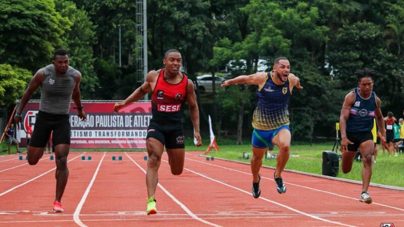 Ana Azevedo e Erik Felipe quebram recordes sul-americanos nos 60m e garante índices para o Mundial