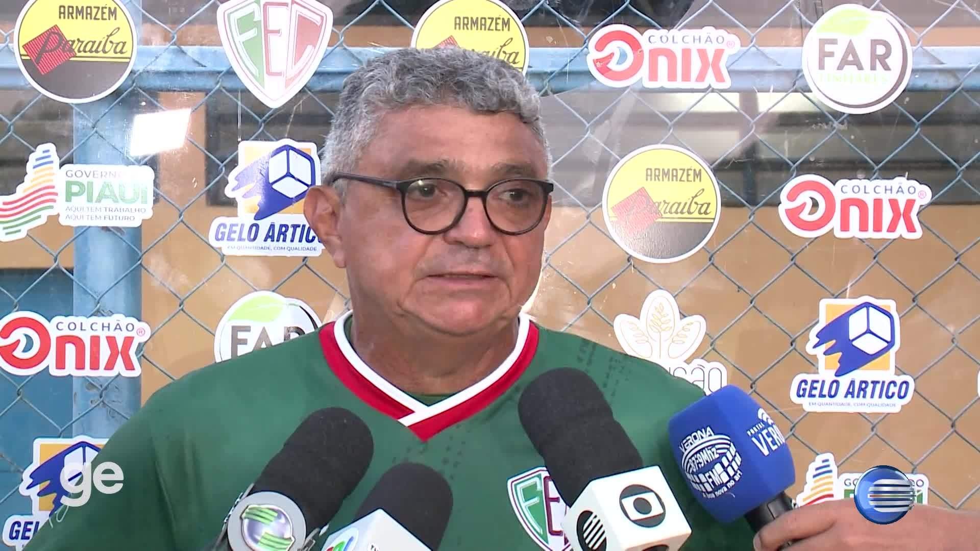 ▶️ Veja as entrevistas coletivas de Fluminense-PI x Teresina