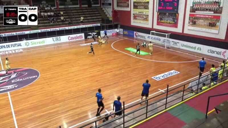 Traipu x Atlético-PI: assista aos vídeos da partida entre as equipes na 1ª rodada da Supercopa de Futsal