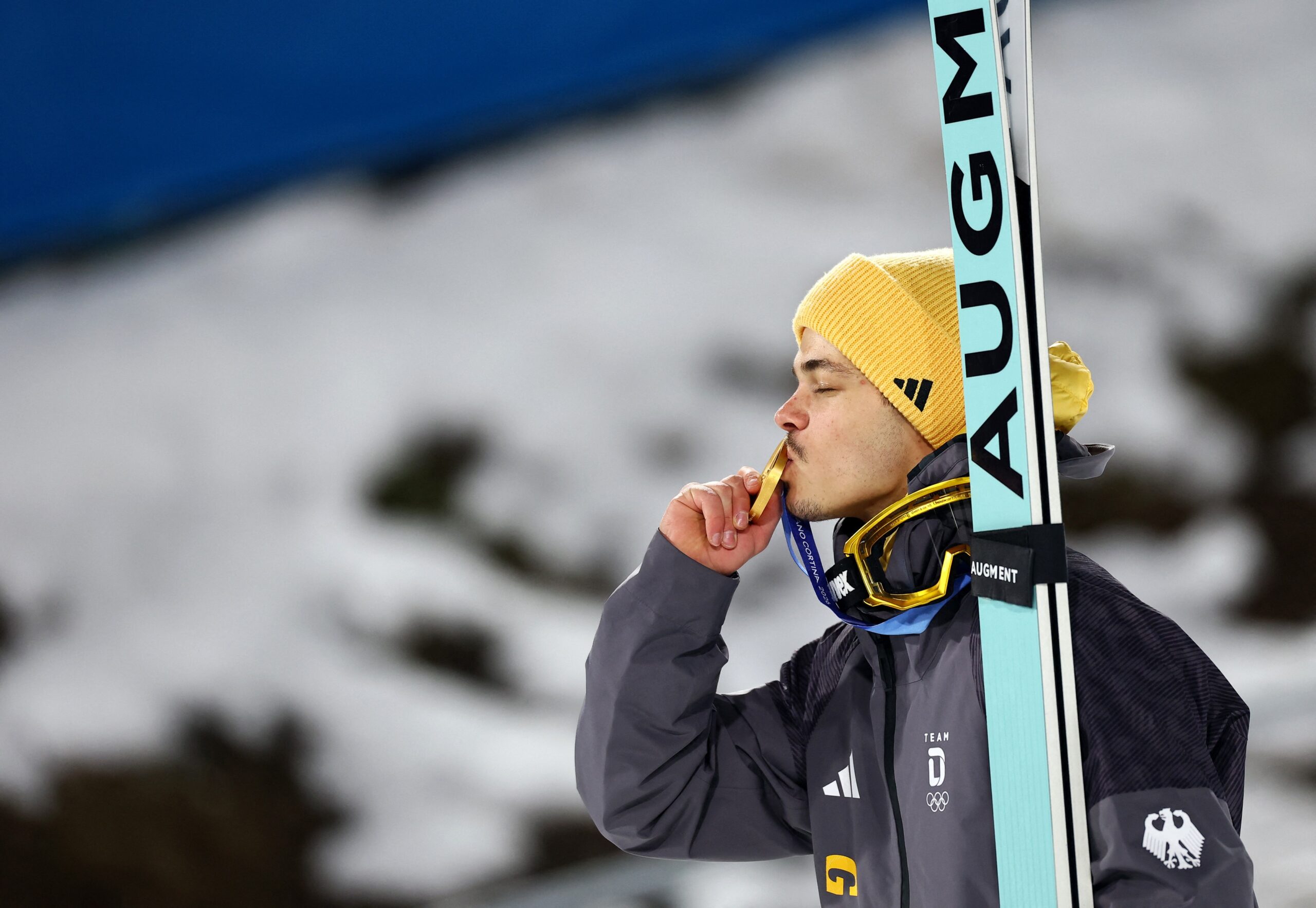 Alemão com medo de altura é campeão do salto de esqui nas Olimpíadas de Inverno
