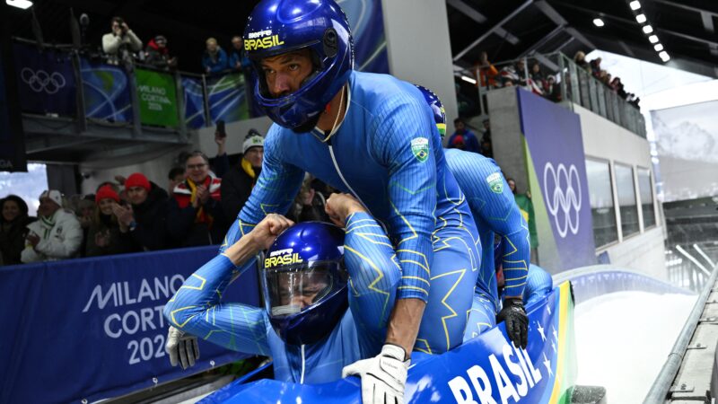 Brasil fica em 19º no bobsled 4-man e tem melhor resultado em Olimpíadas de Inverno