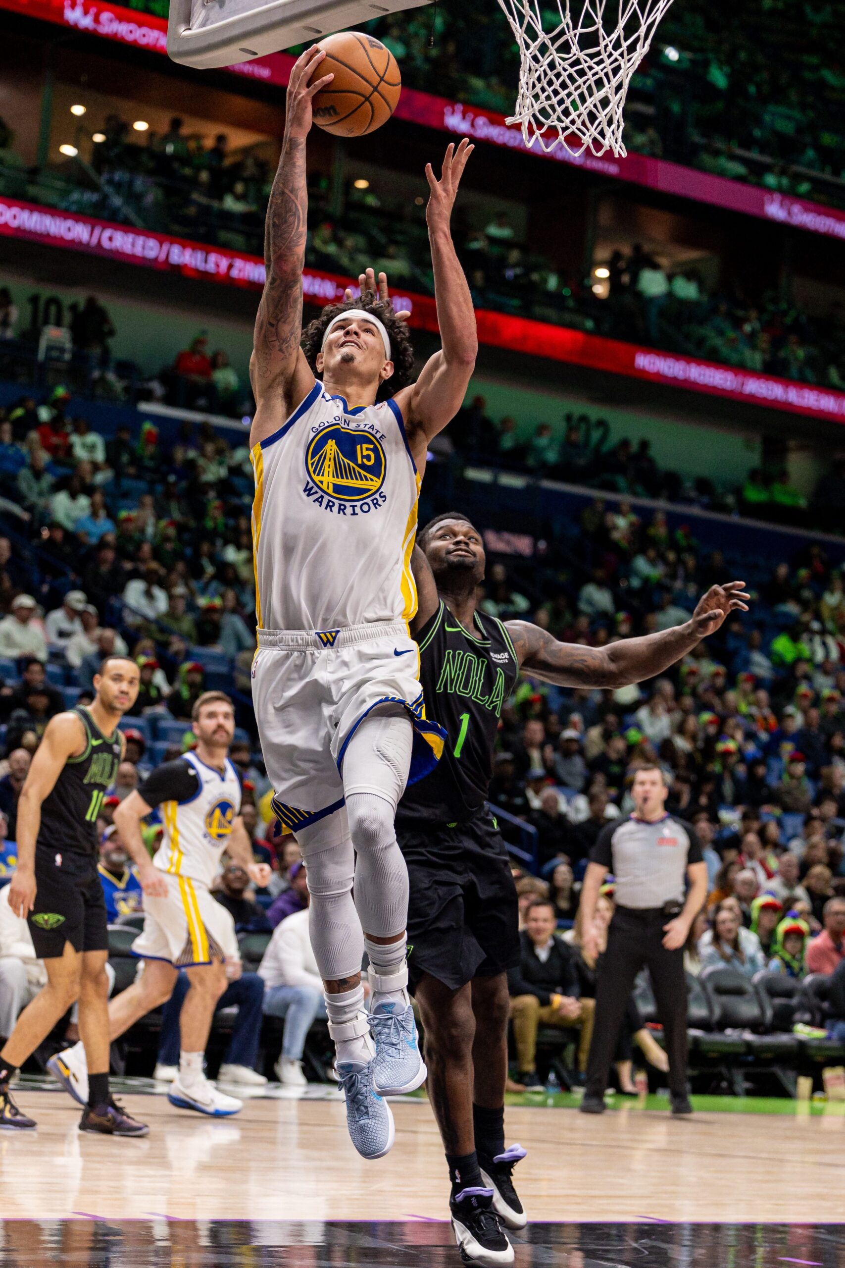 NBA: Gui Santos anota duplo-duplo, mas Warriors perdem dos Pelicans