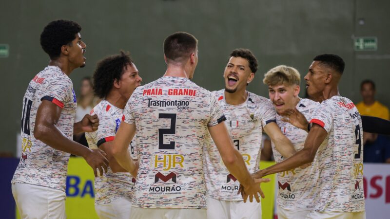 Time Praia Grande aposta no fator casa para voltar a vencer na Superliga B masculina