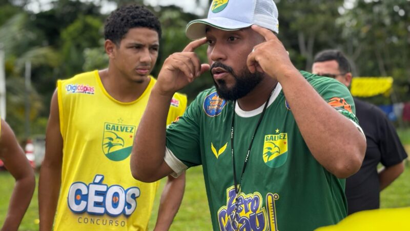 Técnico do Galvez prevê dificuldade, mas quer classificação na 1ª fase da Copa do Brasil Sub-17