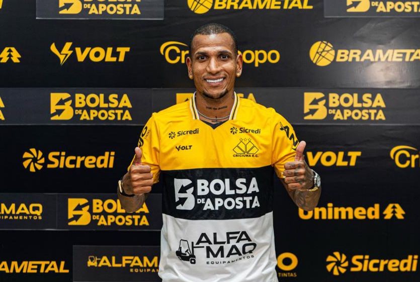 Saiba porque Otero, reforço do Criciúma, carrega o apelido de escorpião