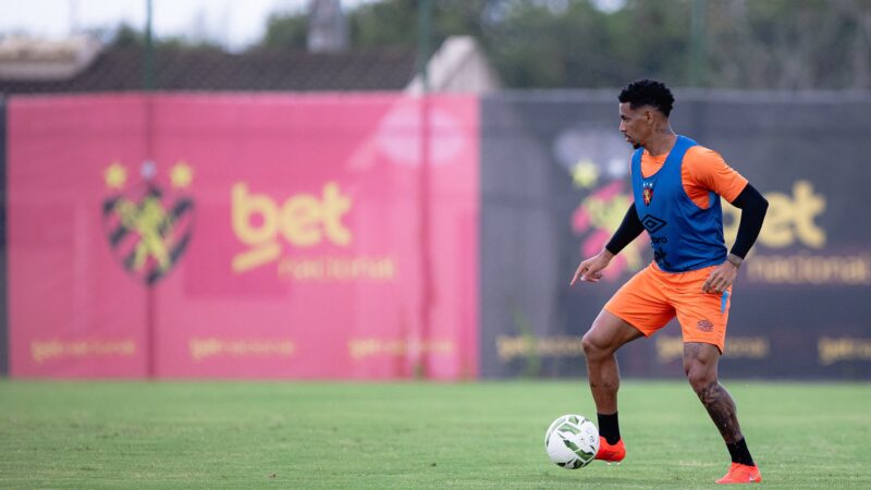Com problema na coxa, Felipinho desfalca o Sport contra o Retrô