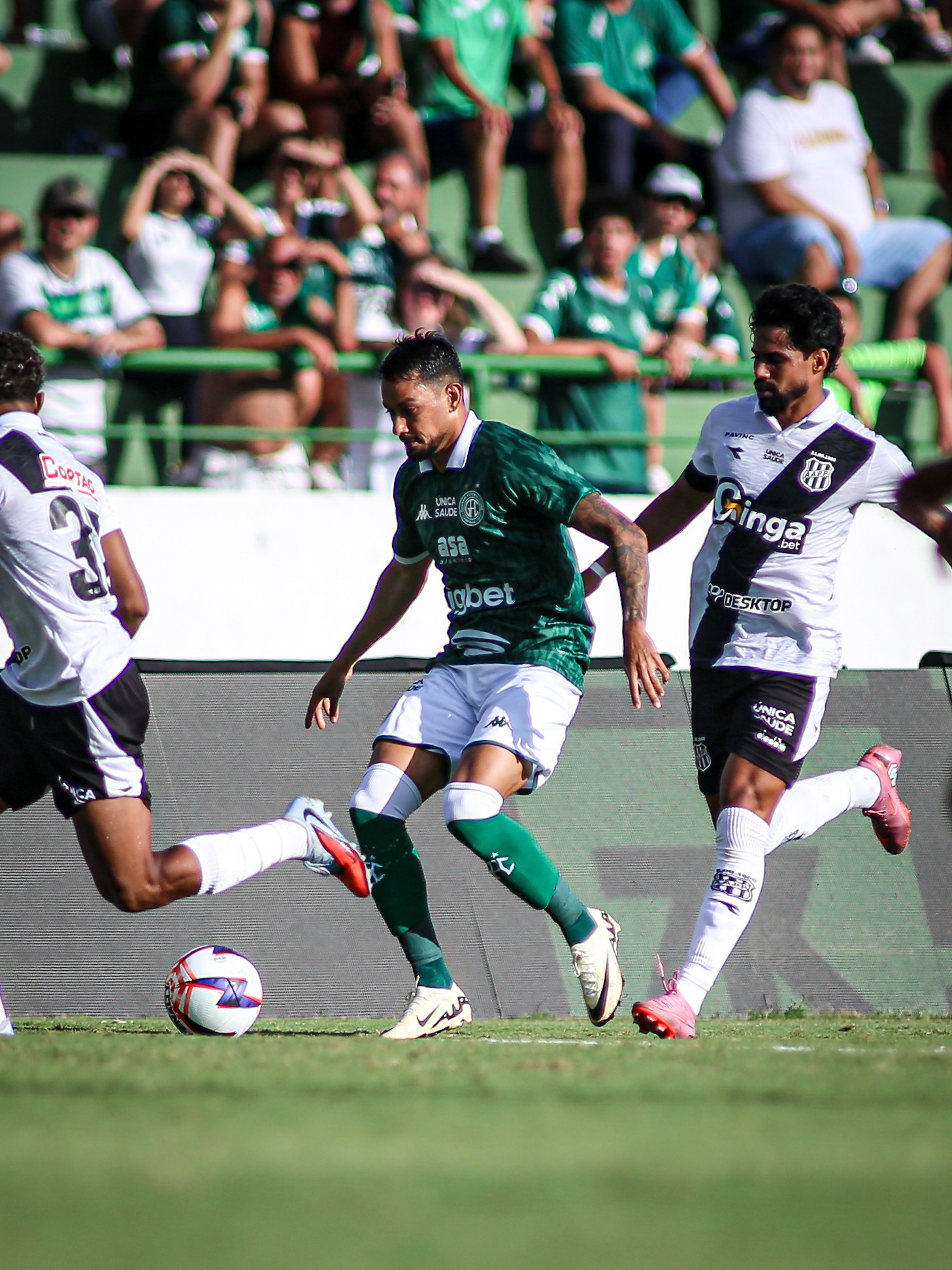 Lucca vira a página após expulsão e mira sequência no Guarani: “Estou com muita vontade”