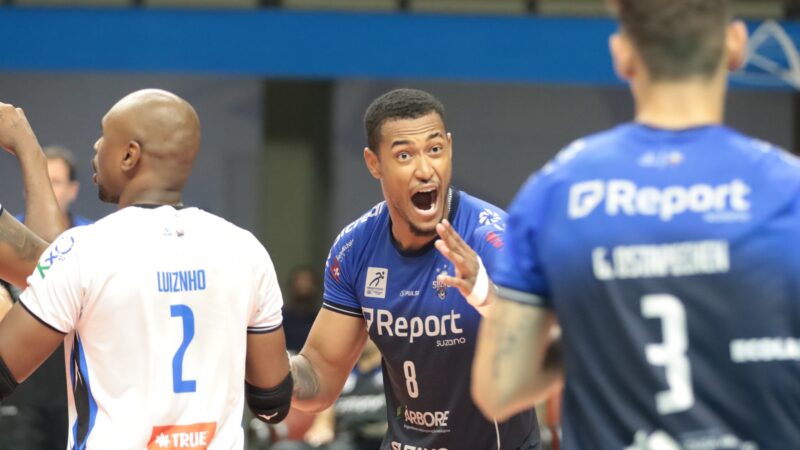 Sabino elogia resiliência do Suzano após vitória sobre o Sesi-Bauru na Superliga