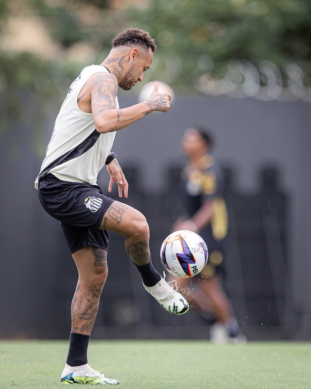 Escalação do Santos: Neymar não enfrenta o Noroeste; Thaciano é relacionado