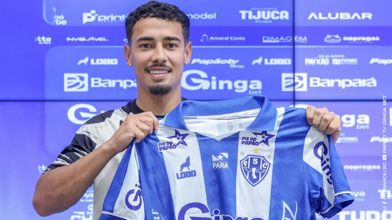 Apresentado no Paysandu, Thayllon revela “convocação” de Júnior Rocha para atuar no clube