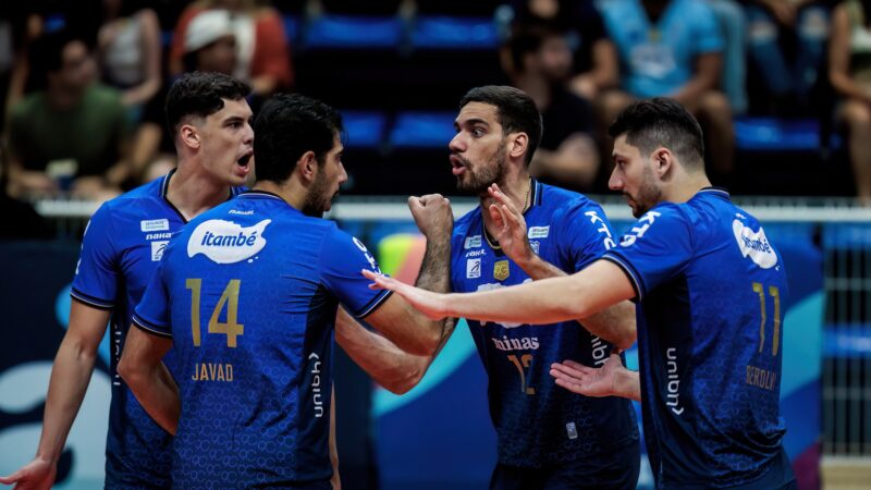 Minas vence Praia Clube e se consolida na parte de cima da tabela na Superliga Masculina