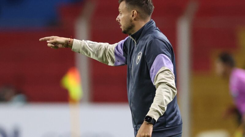 Anselmi ressalta atitude do Botafogo em tropeço na Libertadores: “Me conformo pela entrega”